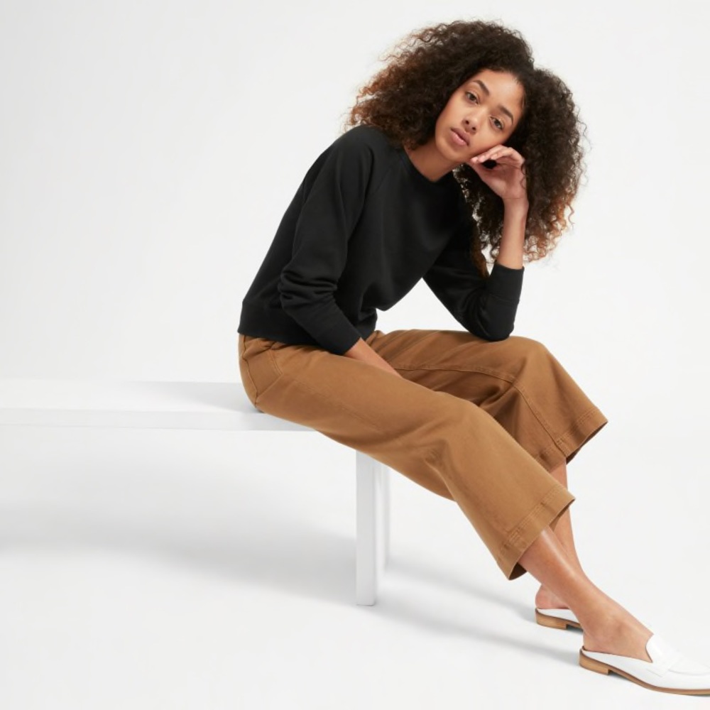 Everlane Black Sweatshirt